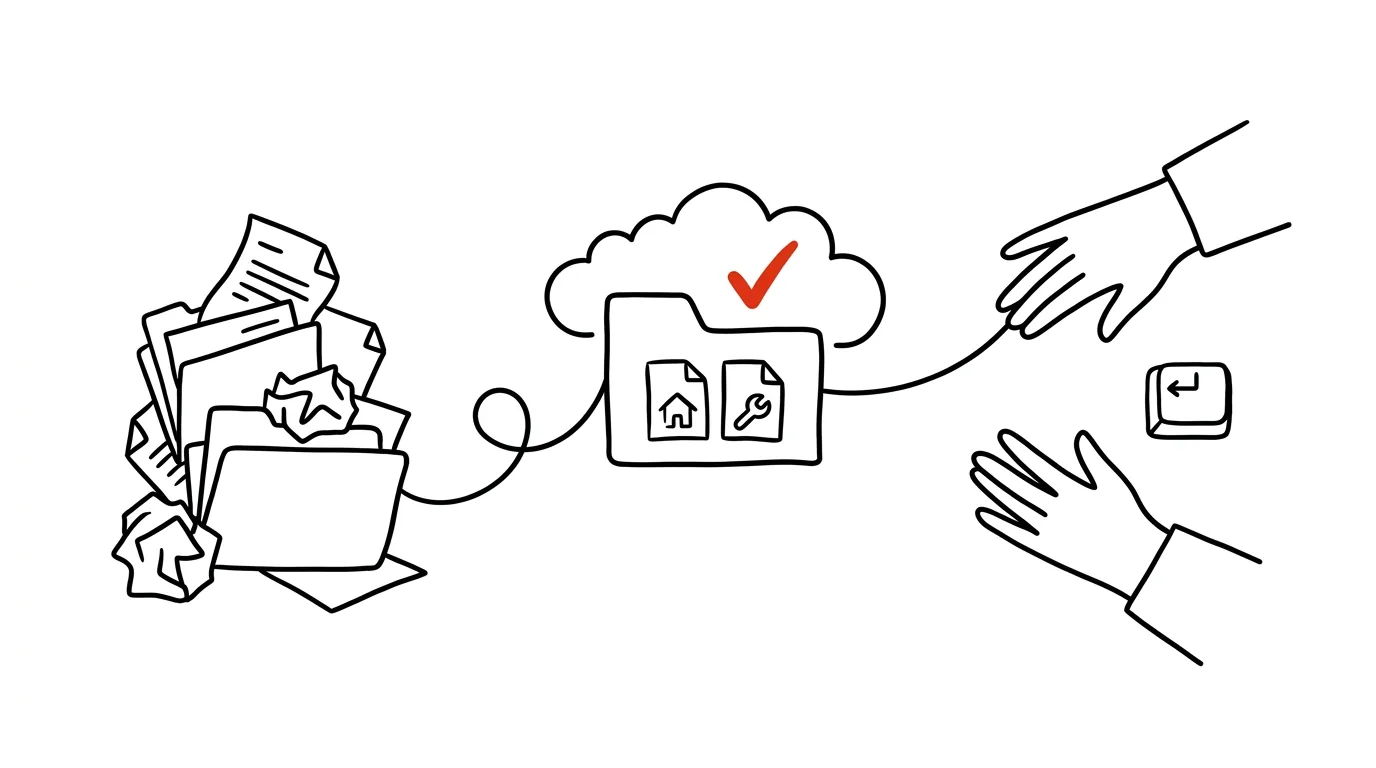 Illustration for: A Digital First-Aid Kit: Insurance and Warranties in One Shared Folder