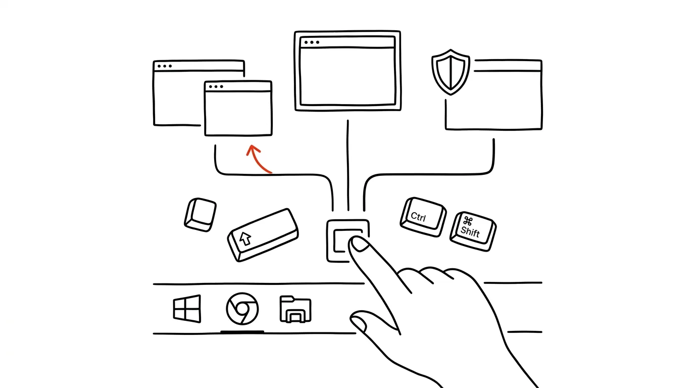 Illustration for: Shift+Click on the Taskbar Opens a Second Window of an App
