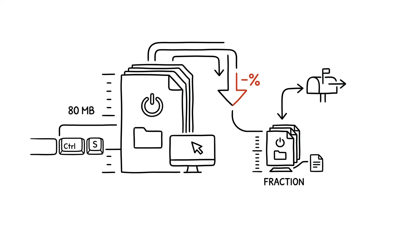 Illustration for: Slim down a presentation: compress images right inside PowerPoint