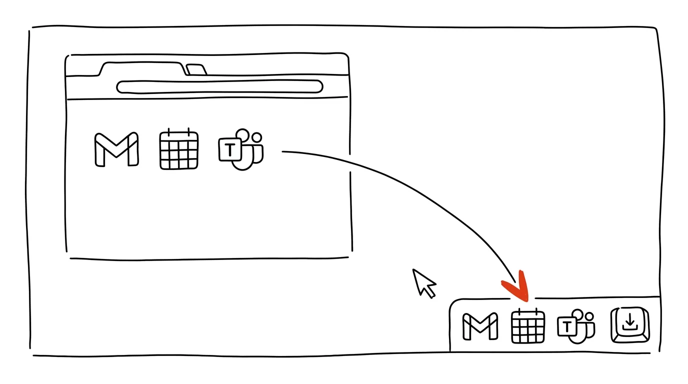 Illustration for: Install a website as an app
