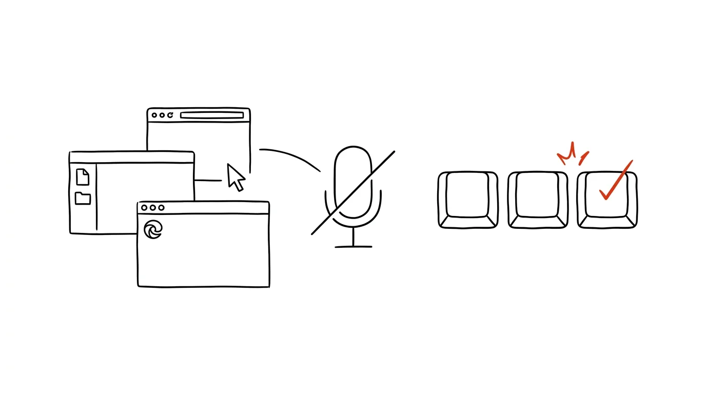 Illustration for: Win+Alt+K: mute your microphone from anywhere